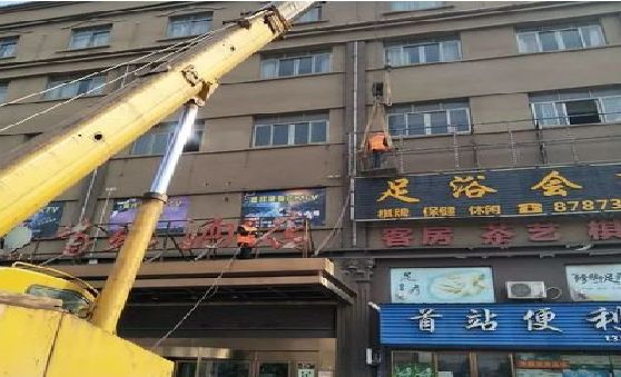 盱眙安装较高的门店招牌有什么好的方法？